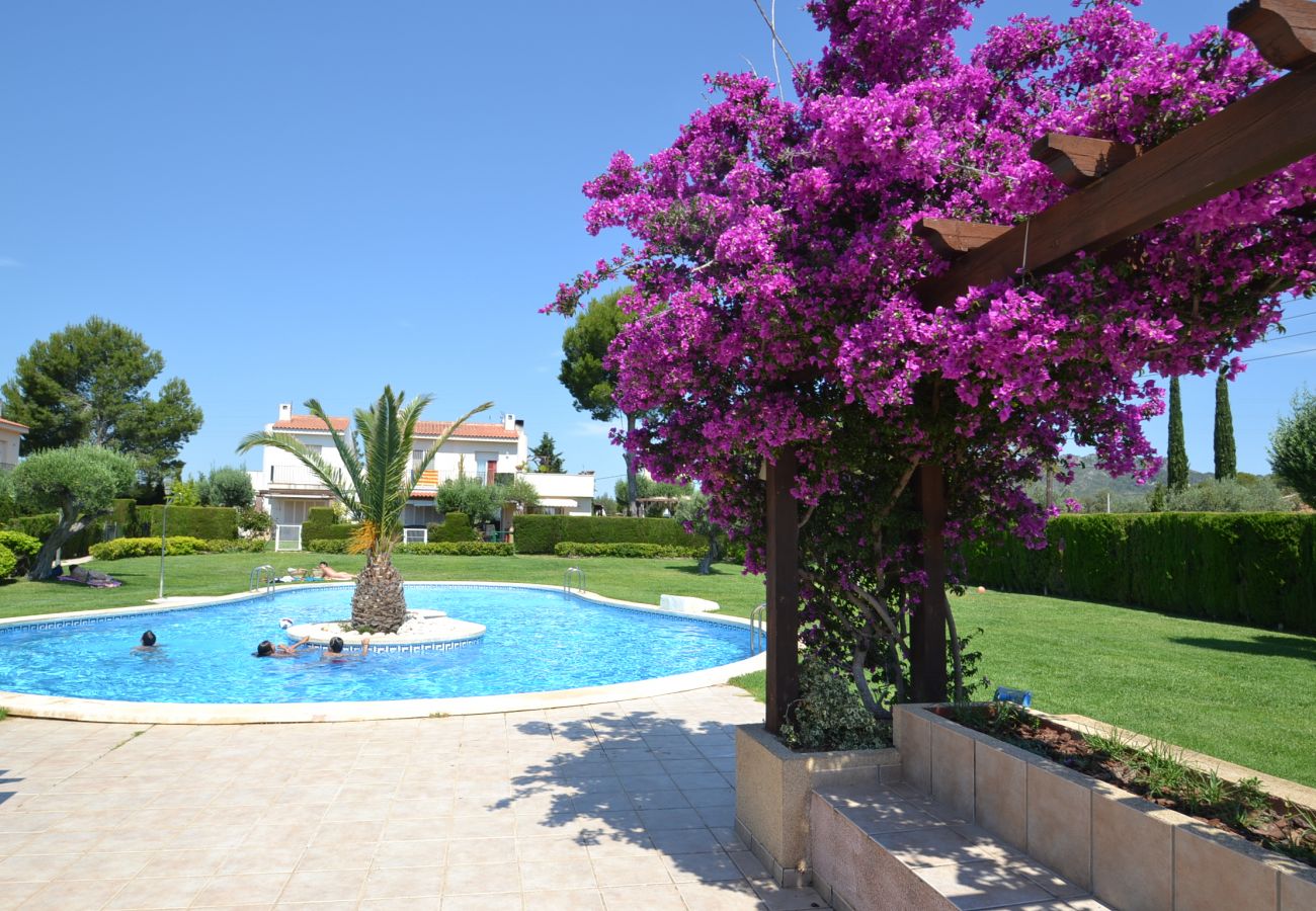 Villa en Ametlla de Mar - Villa 3 Calas 1:Jardín privado amplio-Piscina-Wifi,A/C incluidos-Cerca playas