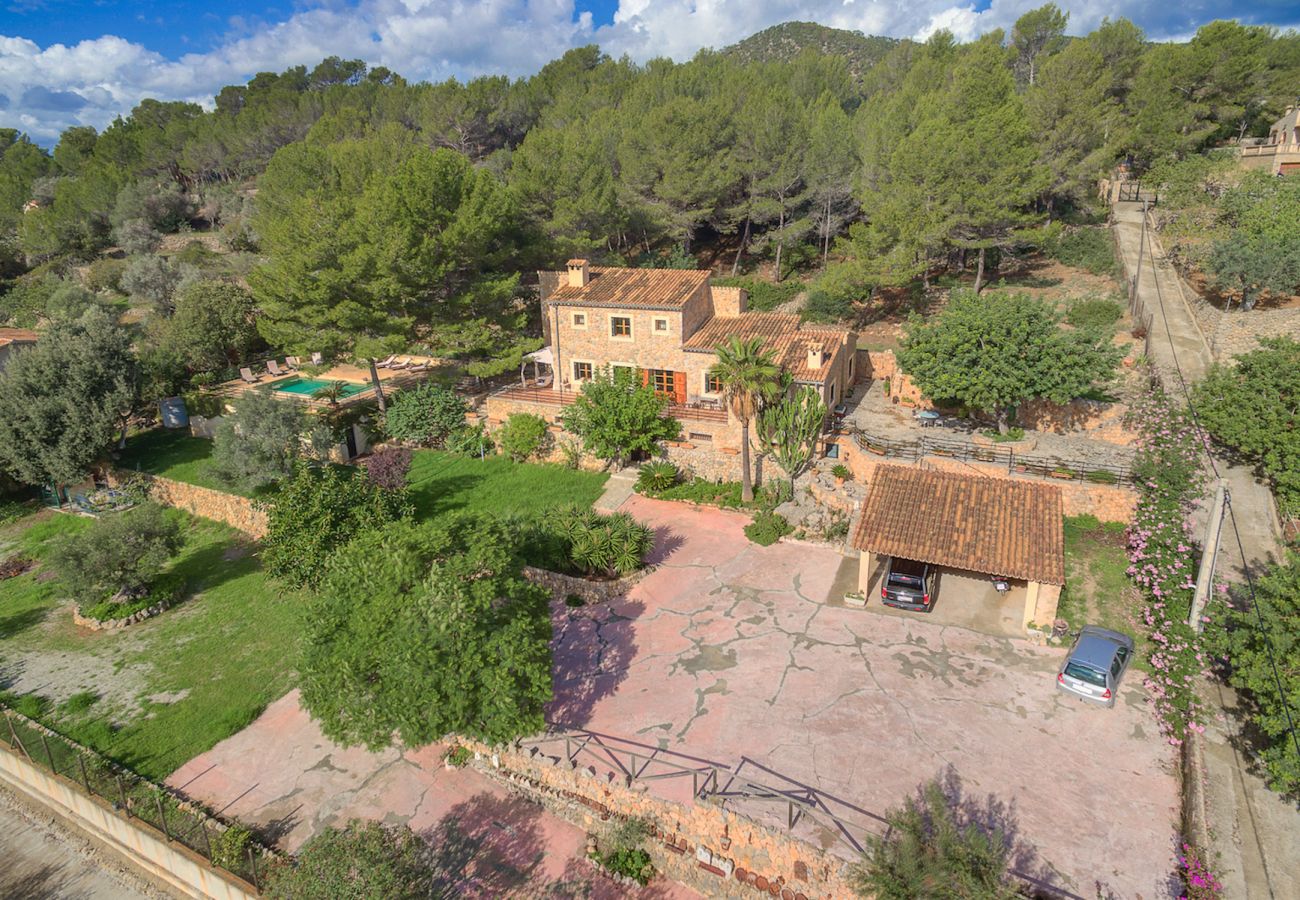 villa naturaleza pinos Alaró Mallorca
