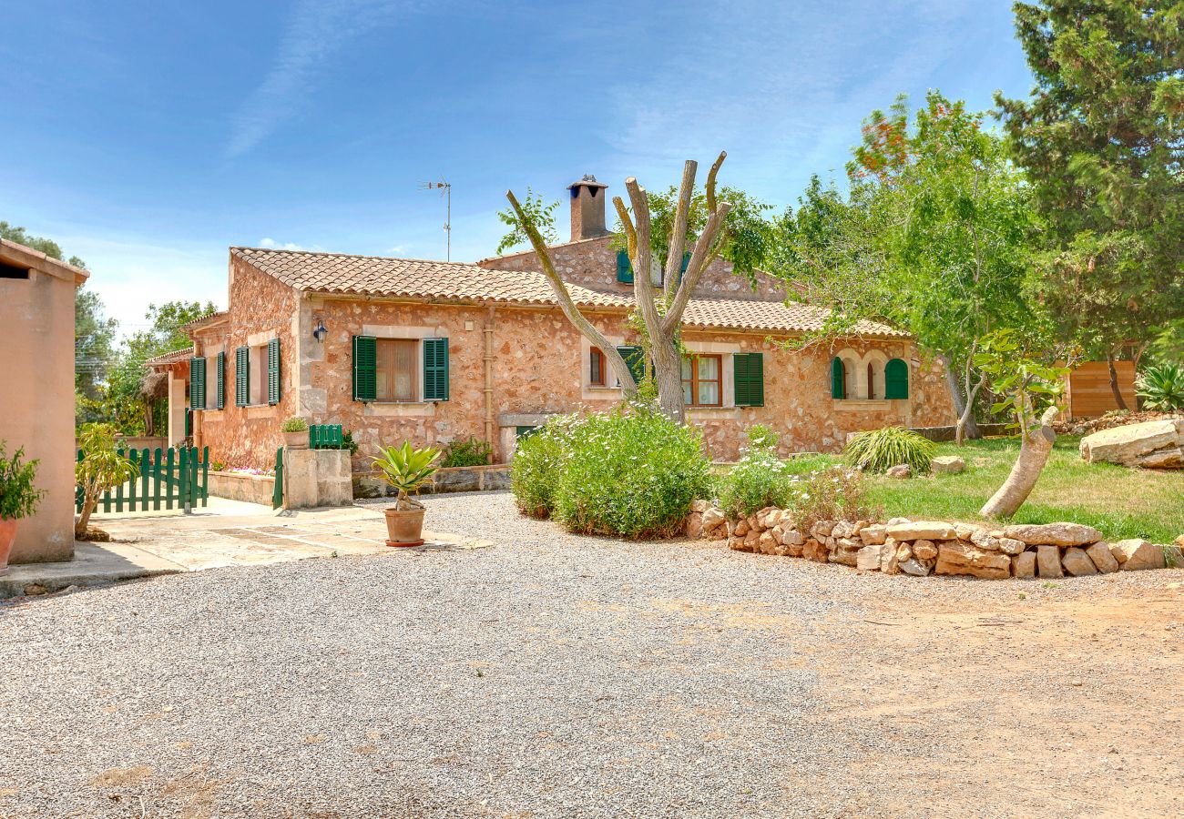 Fachada Villa alquiler vacacional Manacor Mallorca