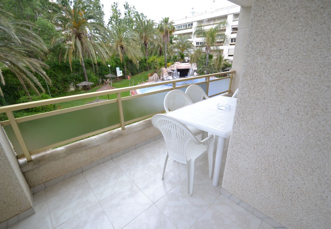 Apartamento en Salou - Jardines Paraisol: 2 habs, amplia terraza, residencia de calidad con bonita piscina, a unos minutos de las playas y comercios Salou