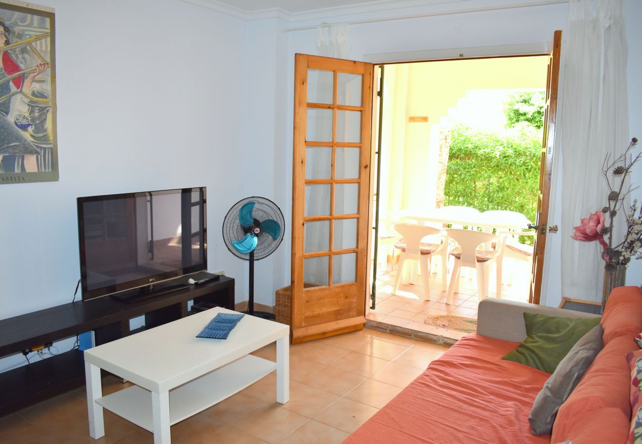 Apartamento en Javea / Xàbia - Piso en Javea 4p planta baja clima piscina playa Arenal a 300m