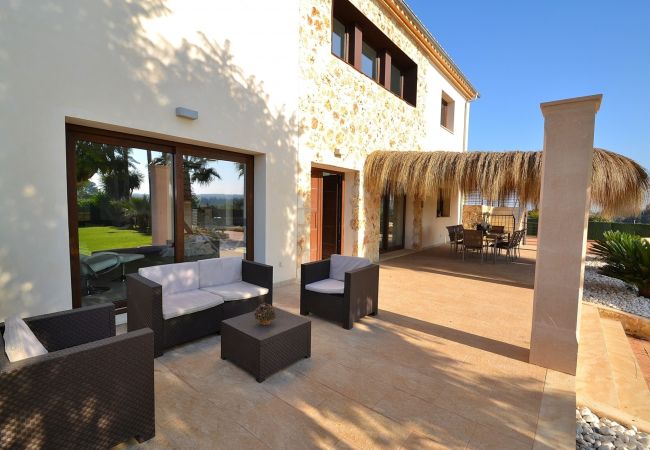 Finca en Muro - Son Sastre 024 lujosa villa con gran piscina, aire acondicionado, jardín y terraza