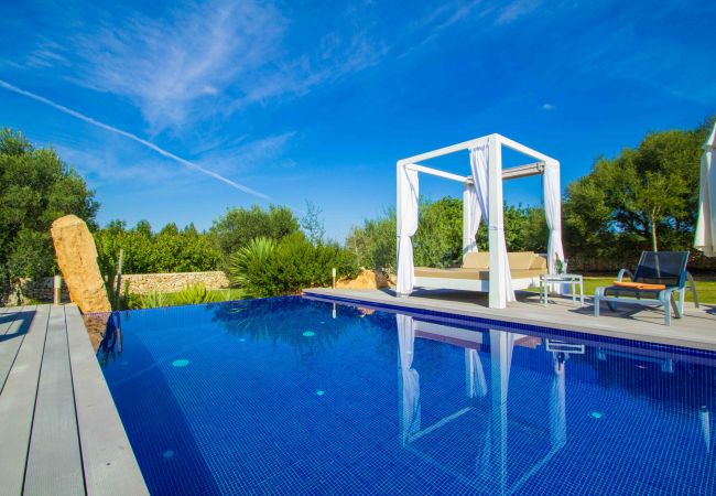 Finca en Manacor - Hort de Conies Romani lujosa villa con piscina privada, jardín, barbacoa y aire acondicionado