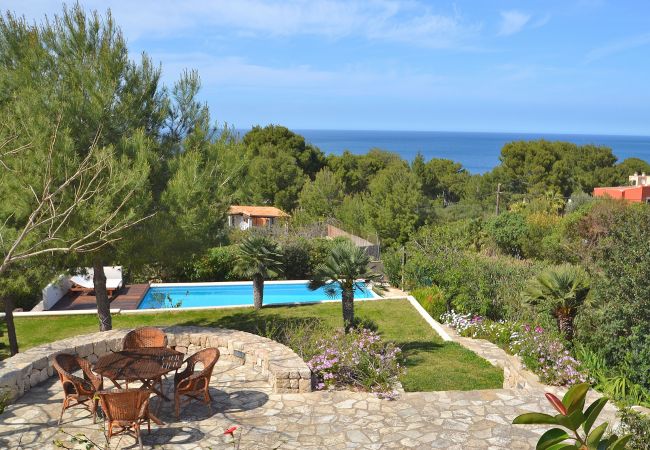 Villa de lujo con piscina para el alquiler en Mallorca . Dragonera 104
