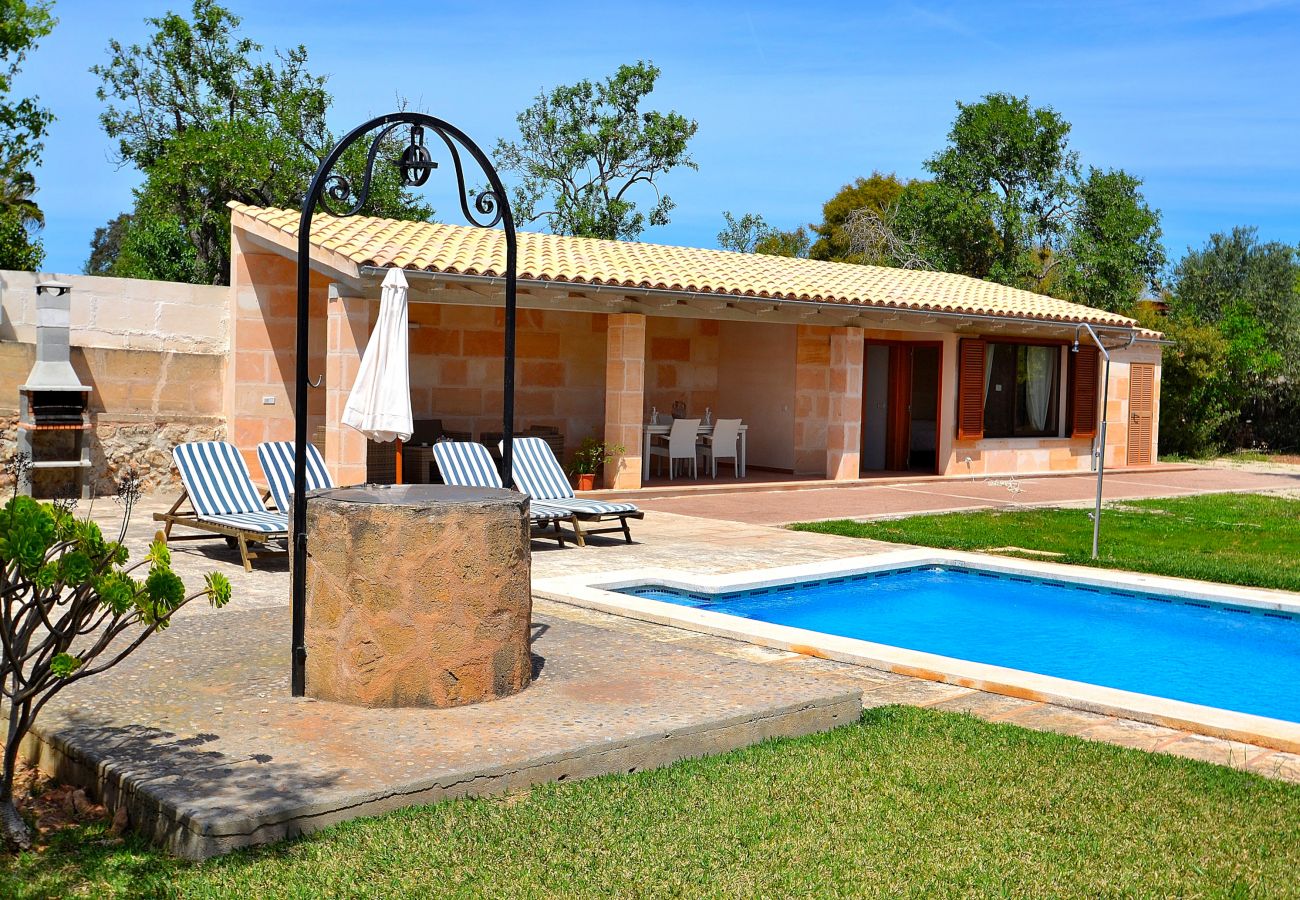 Finca en Alcúdia - Els Olivers 138 finca rústica con piscina privada, aire acondicionado, terraza y barbacoa