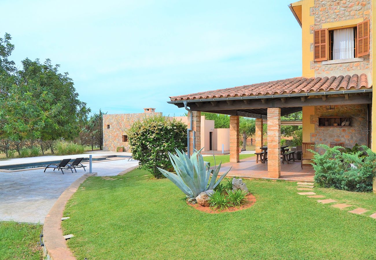 Finca en Binissalem - Es Triquet 151 acogedora villa con piscina privada, terraza, barbacoa y WiFi