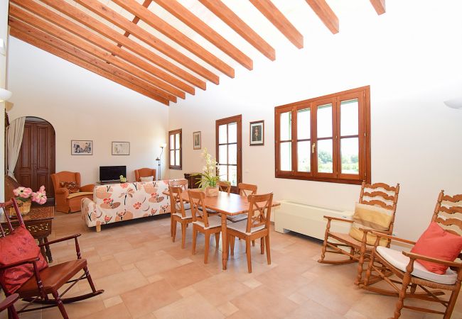 Casa en Llubi - Tofollubí 152 fantástica villa con piscina privada, gran zona exterior, aire acondicionado y zona barbacoa