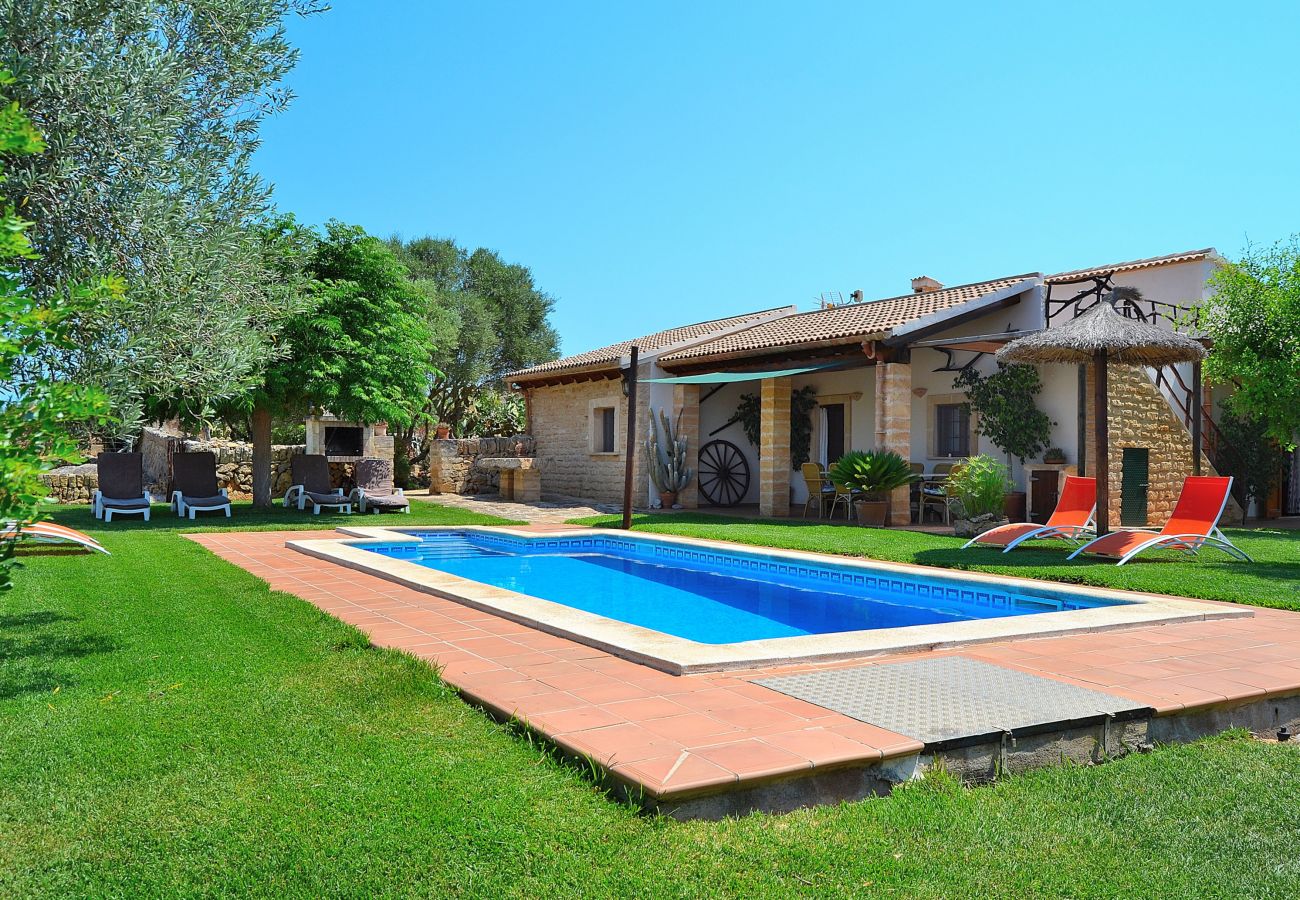 Finca en Son Serra de Marina - Casa Inés 165 magnífica finca con piscina privada, gran jardín, aire acondicionado y WiFi
