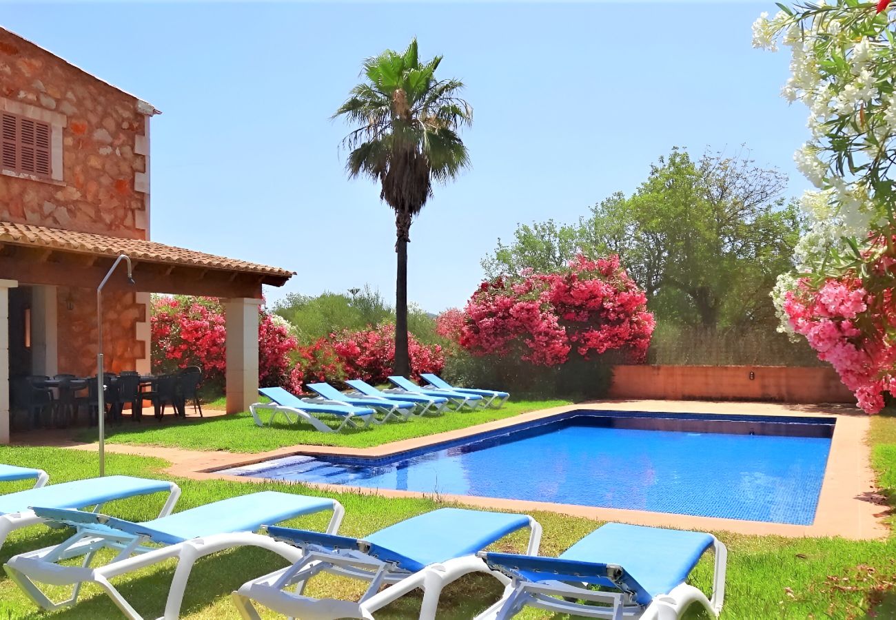 Finca en Felanitx - Son Mas 402 maravillosa finca rústica con piscina privada, terraza, jardín y aire acondicionado