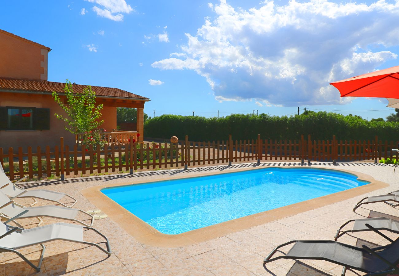 Finca en Campos - Can Olivaret 419 fantástica finca con piscina privada, terraza, barbacoa y WiFi