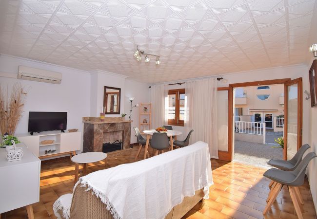 Casa en Can Picafort - Starfish 146 casa de vacaciones con terraza, aire acondicionado y WiFi