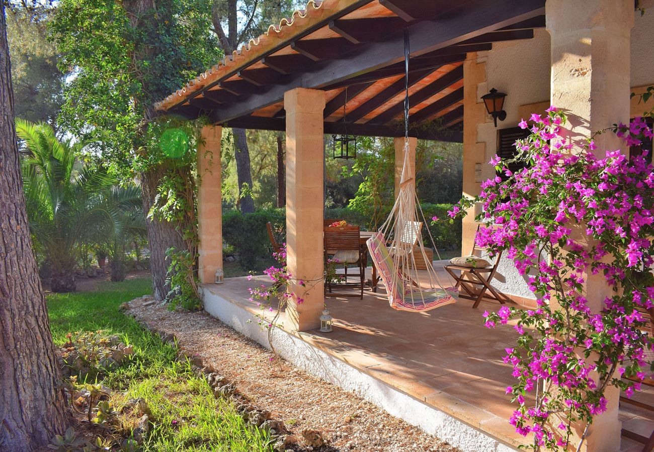 Chalet en Alcúdia - Trevol 020 fantástica casa con gran jardín y terraza, barbacoa, aire acondicionado y WiFi