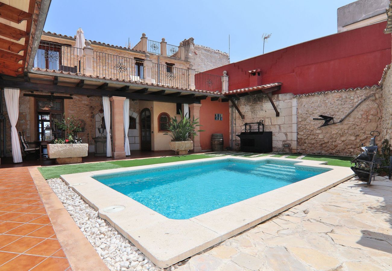 Villa en Muro - Can Bassa 243 fantástica villa con piscina privada, terraza, barbacoa y aire acondicionado
