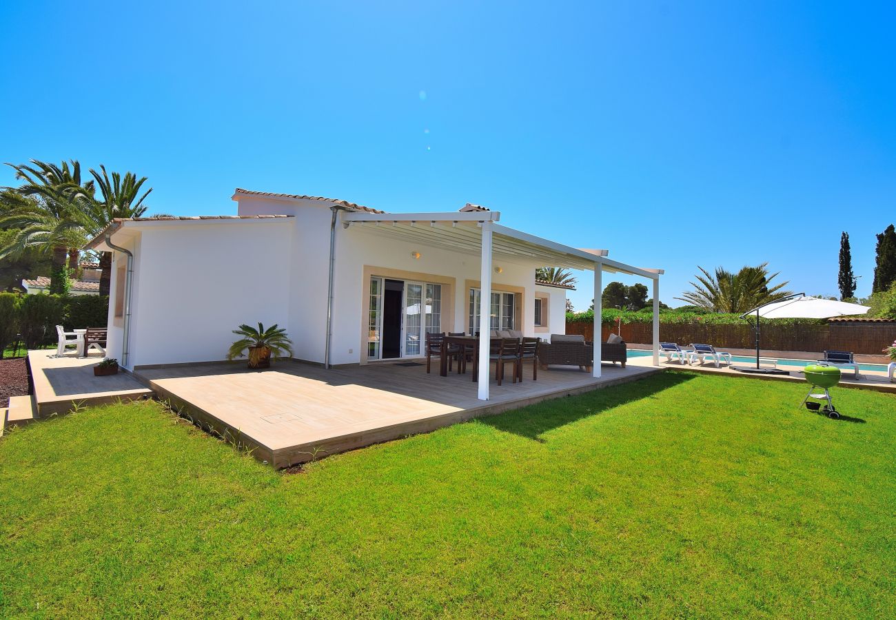 Finca en Cala Murada - Can Lluis 191 fantástica villa con piscina, terraza, barbacoa y aire acondicionado