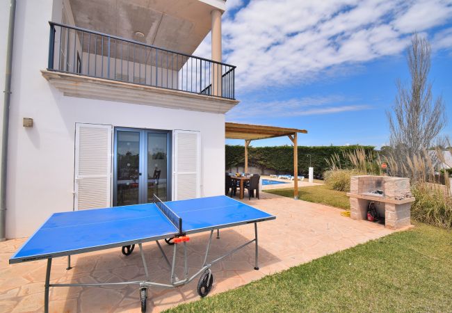 Chalet en Cala d'Or - Can Baltasar 224 fantástica villa con piscina privada, jardín, barbacoa y aire acondicionado
