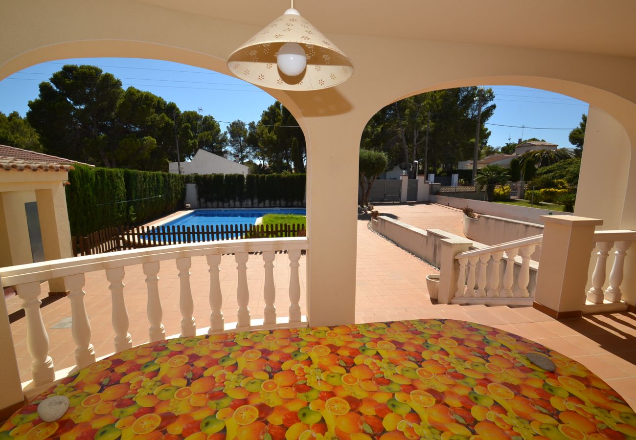 Villa in Ametlla de Mar - Villa Ametlla 6:Private Pool-Near Las 3 Calas beach-Terraces,BBQ-Free Wifi,A/C