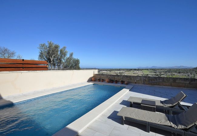 House in Muro - Sa Riba 021 magnificent villa with private swimming pool, barbecue, terrace and WiFi
