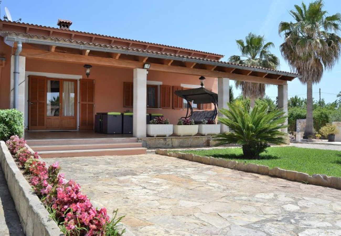 The villa is located in a quiet and private place