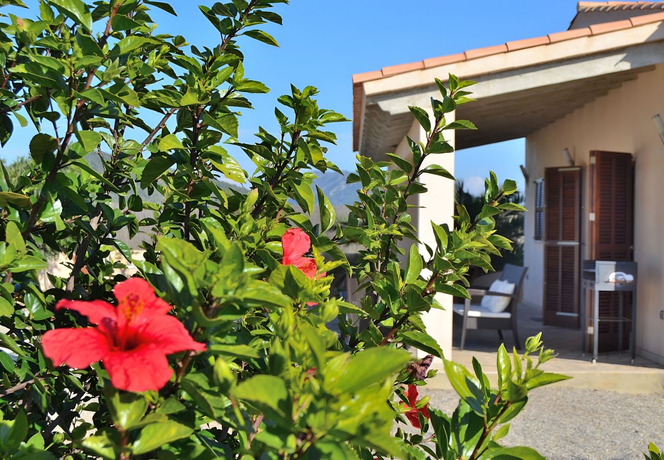 Country house in Campanet - Can Melis 149 fantastic villa with private pool, air conditioning, terrace, garden and barbecue