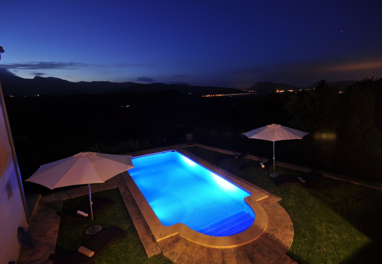 House in Buger - Can Joan Julià villa with swimming pool and mountain views 157