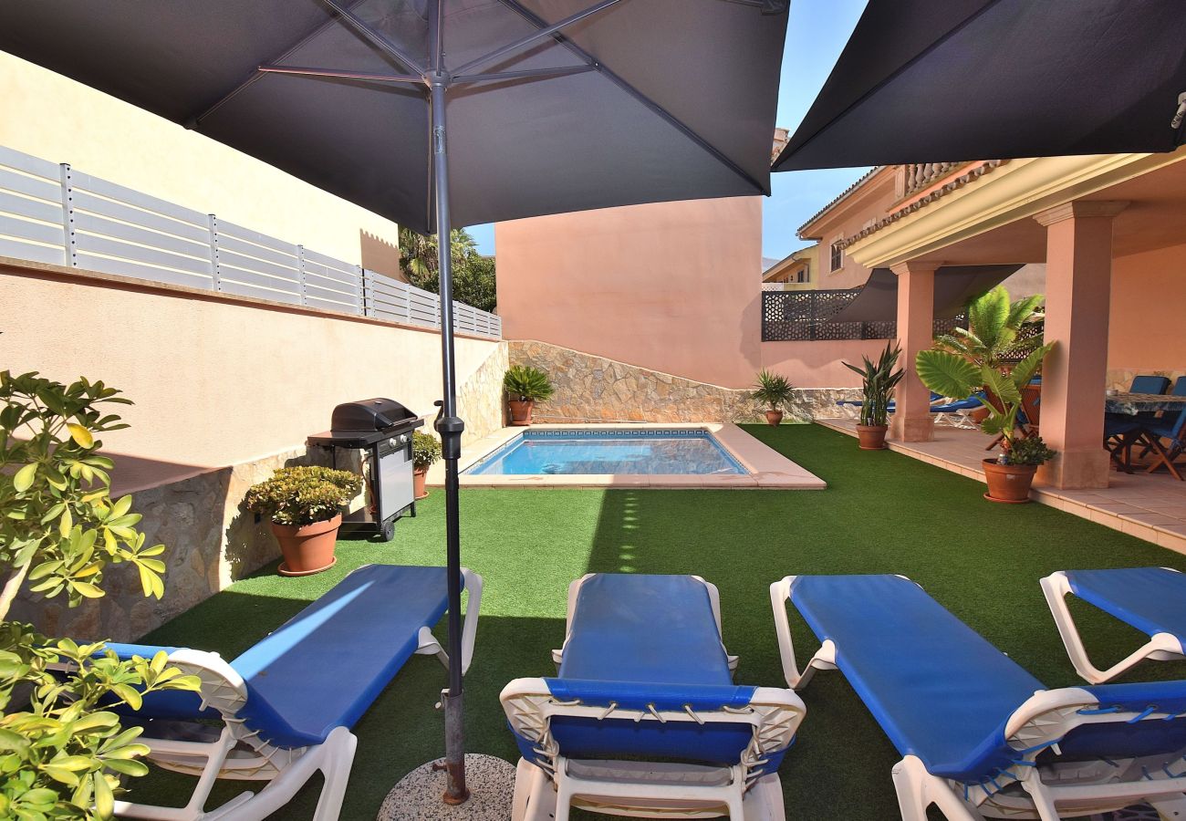 House in Muro - Cas Barber 226 fantastic villa with private pool, terrace, barbecue and WiFi