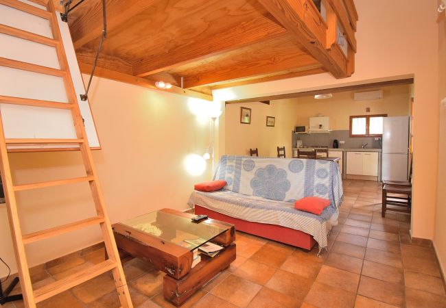 Country house in Muro - Sa Casita 225 cosy finca in the nature, with private pool, garden, barbecue and WiFi