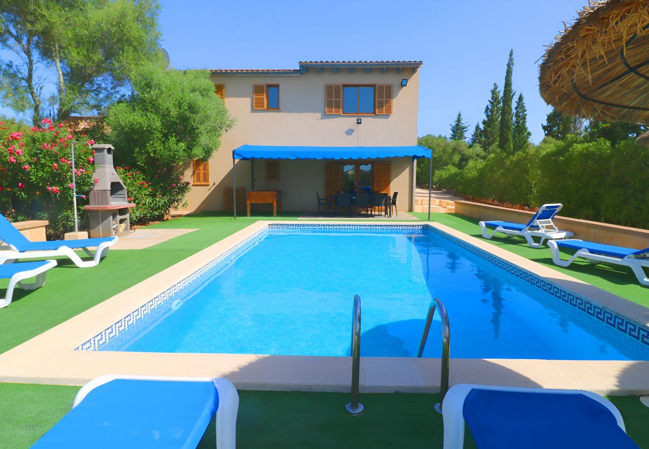 Country house in Campos - Sa Pedrera 406 fantastic villa with private pool, terrace, air conditioning and WiFi