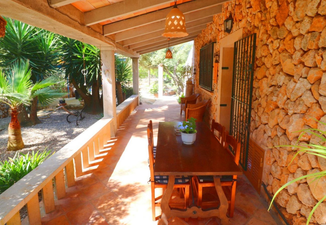 Country house in Campos - Sa Costa 411 rustic finca with private pool, terrace, garden and air conditioning