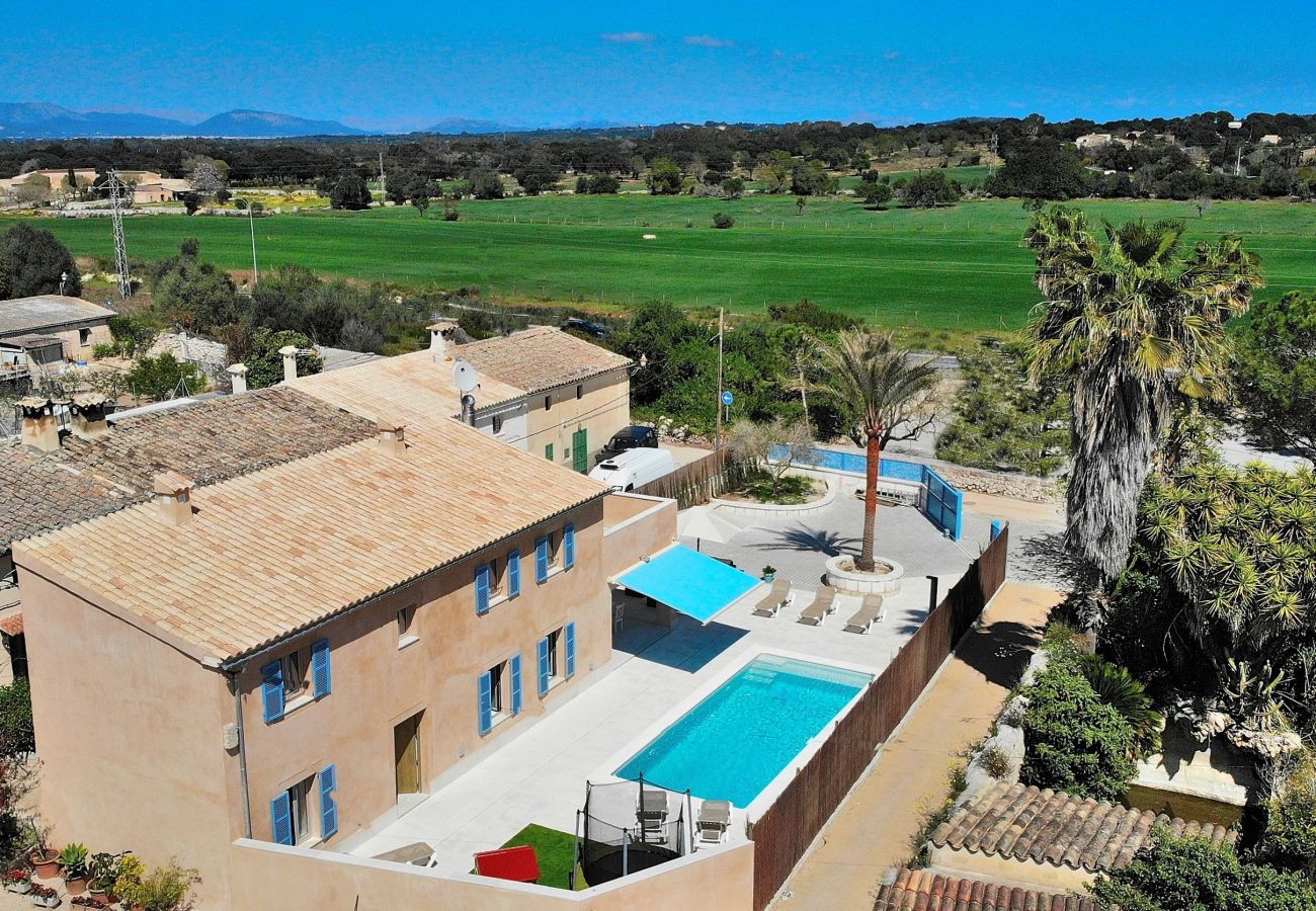 Villa in Sineu - Ca Na Rossa 009 fantastic villa with private pool, barbecue, children's area and air conditioning