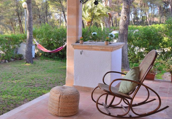 Chalet in Alcudia - Trevol 020 fantastic house with large garden and terrace, barbecue, air-conditioning and WiFi