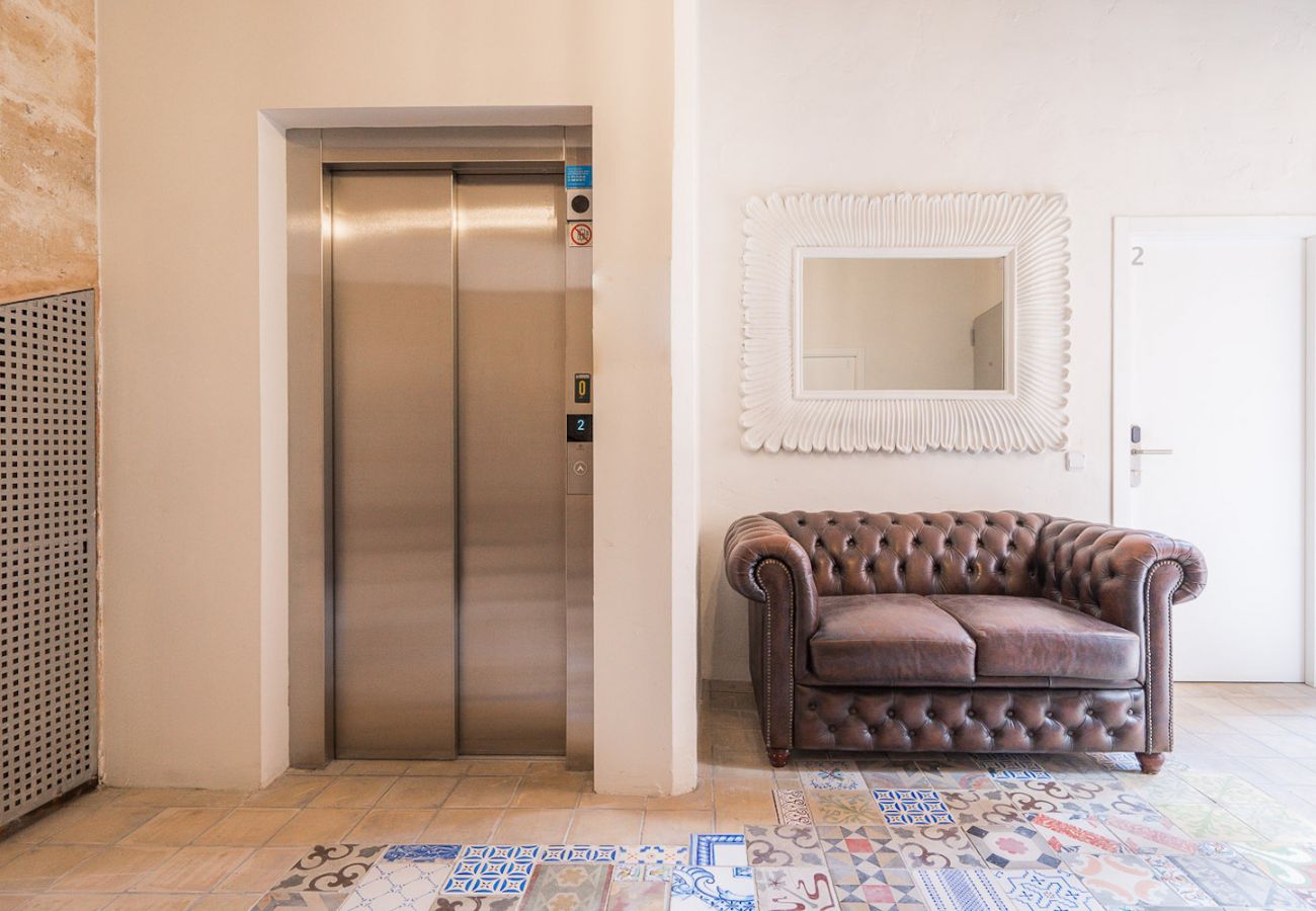 Elevator in holiday apartment Vintage Palma Mallorca