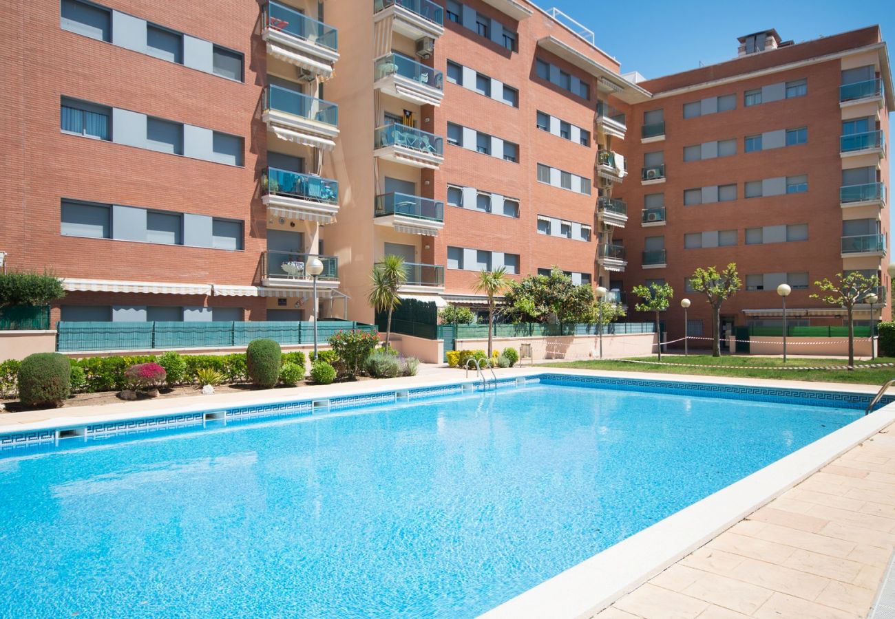 Apartment in Calafell - R34 Penthouse avec piscine et vue panoramique