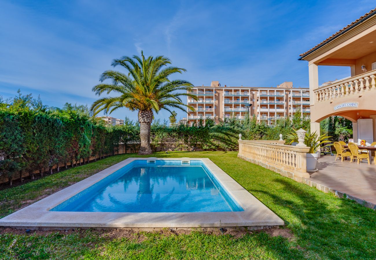 Pool villa holiday rental Alcudia Majorca