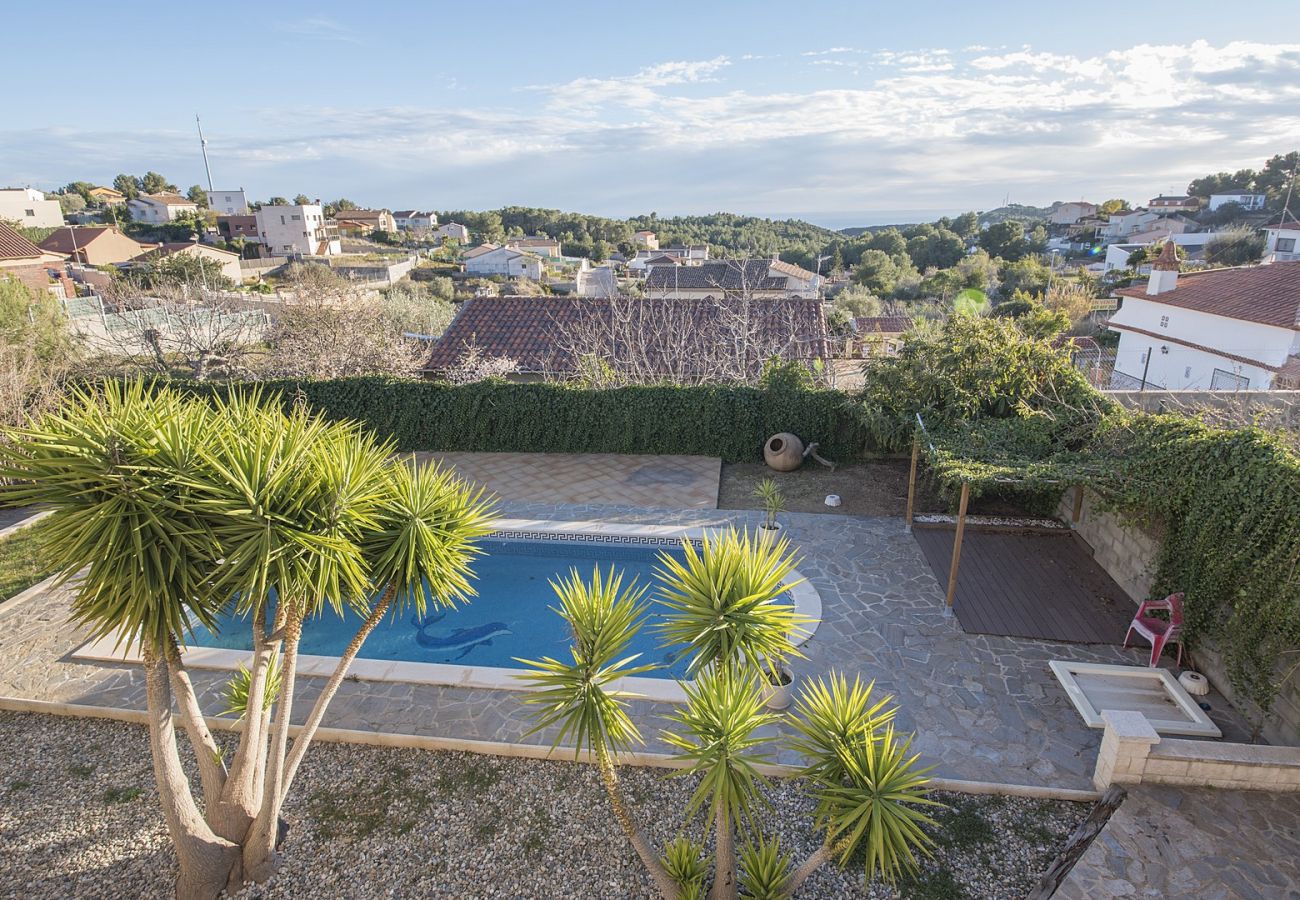 Villa in Calafell - Holiday house for 8 people with panoramic views