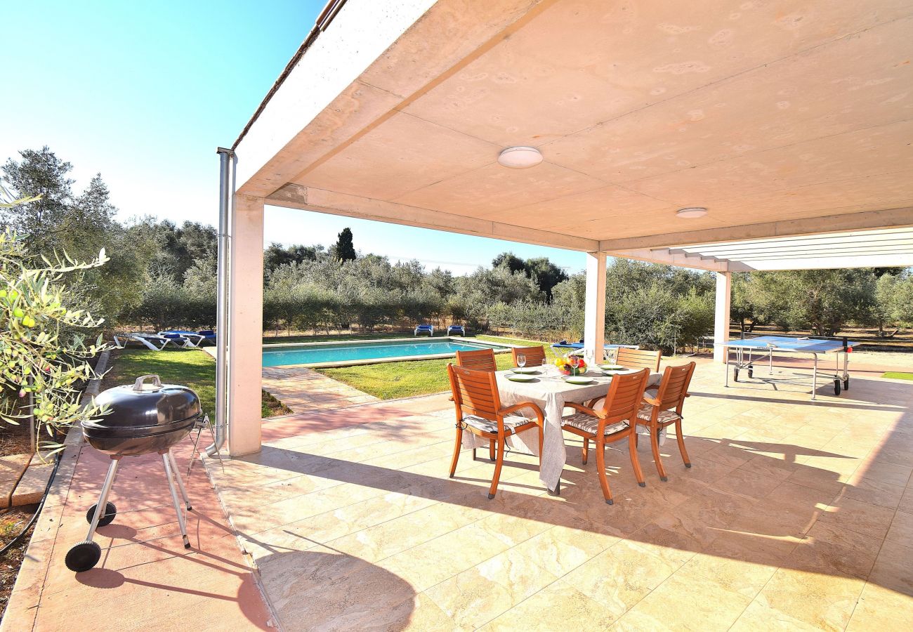Country house in Can Picafort - Ullastres 109 wonderful finca with private pool, garden, ping pong and air conditioning
