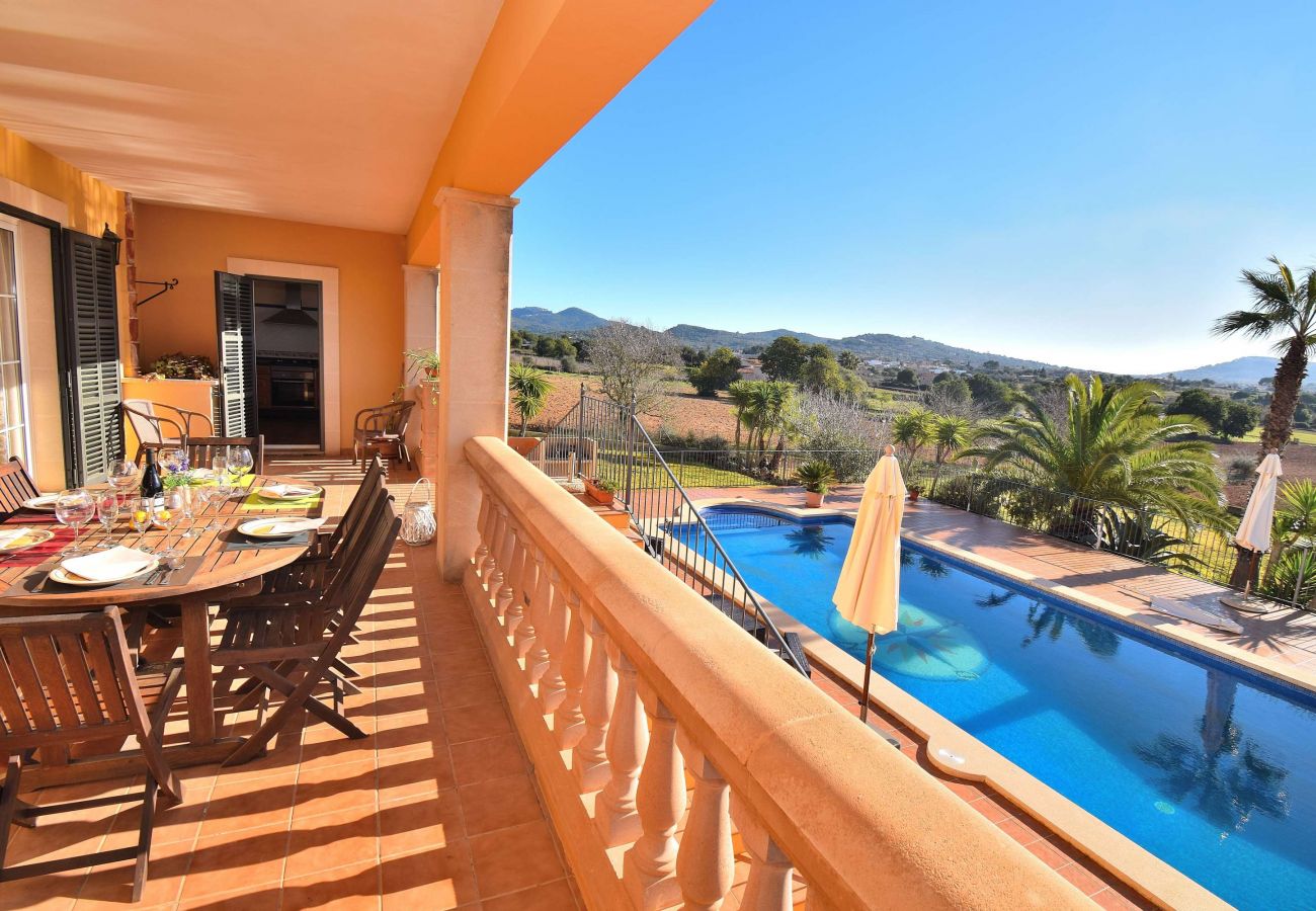 Holiday finca, views, swimming pool, garden, tranquility