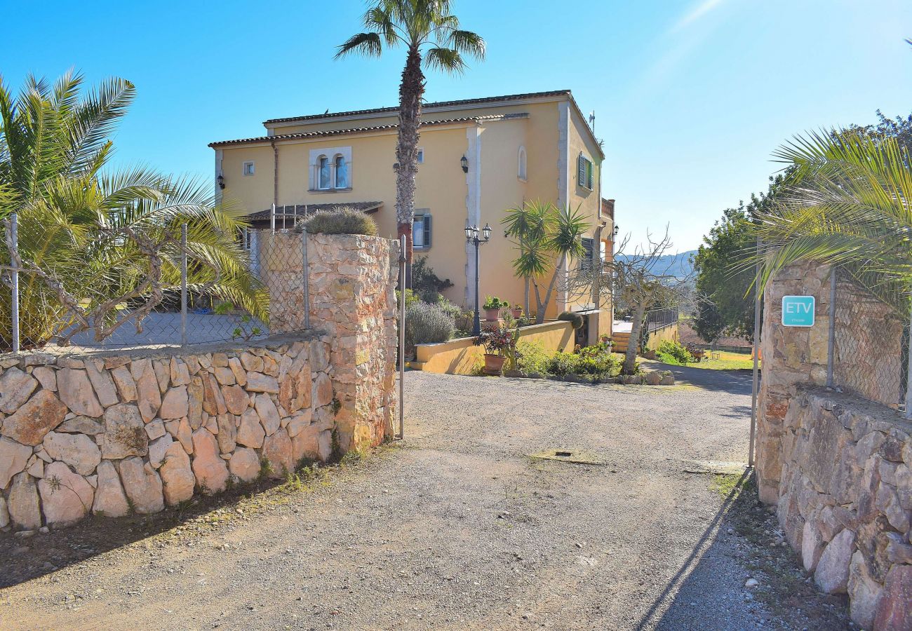 Country house in Cas Concos - Can Claret Gran 176 wonderful villa with private pool, large terrace, air conditioning and WiFi