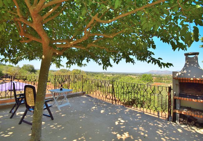 Country house in Muro - Terra Nostra 147 cosy finca with stunning views, terrace, jacuzzi and air-conditioning