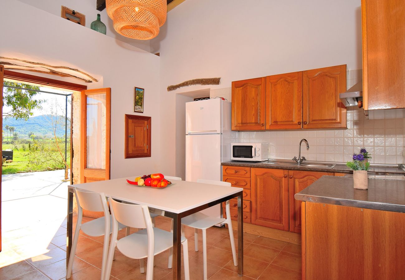 Country house in Sineu - Es Camp Pla 087 cosy finca with private pool, terrace, garden, barbecue and air-conditioning