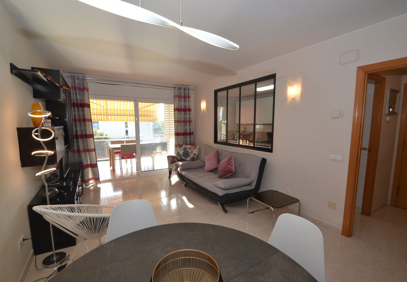 Appartement à Salou - Pinamar:2Terrasses,70m2 solarium-Piscine-Proche plage,centre,clim,parking,satellite inclus