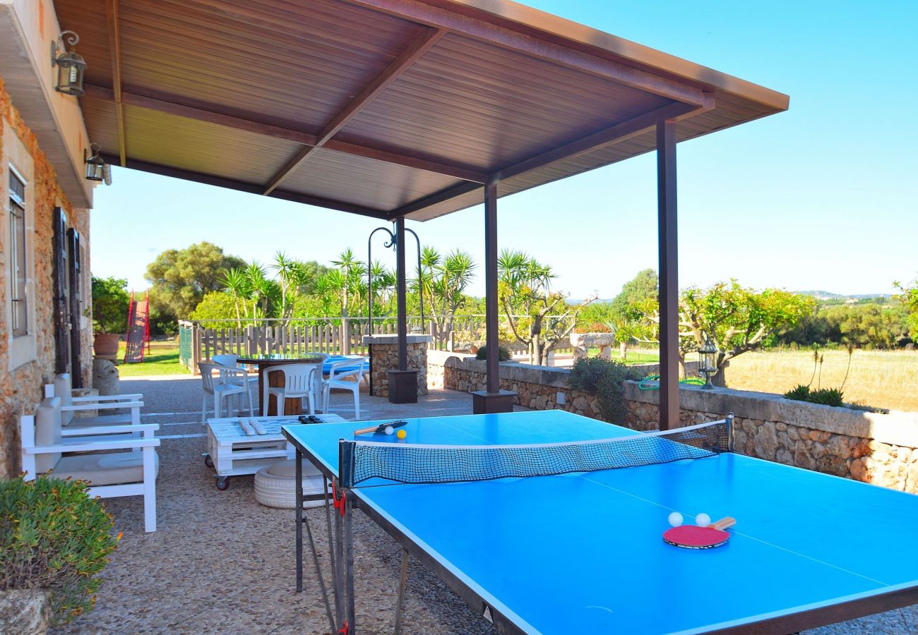 Domaine à Santa Margalida - Es Bosquerró 054 fantastique finca avec piscine clôturée, aire de jeux pour enfants, terrasse, barbecue et WiFi