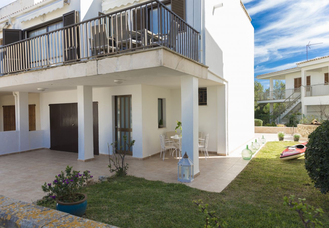 Maison à Alcudia - Can Xim 080 maison fantastique près de la plage, avec terrasse, jardin, barbecue et WiFi.