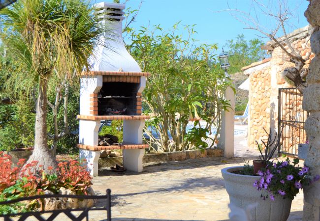 Domaine à Buger - Sa Figuera Blanca 115 finca confortable avec piscine privée, jardin, terrasse, barbecue et WiFi