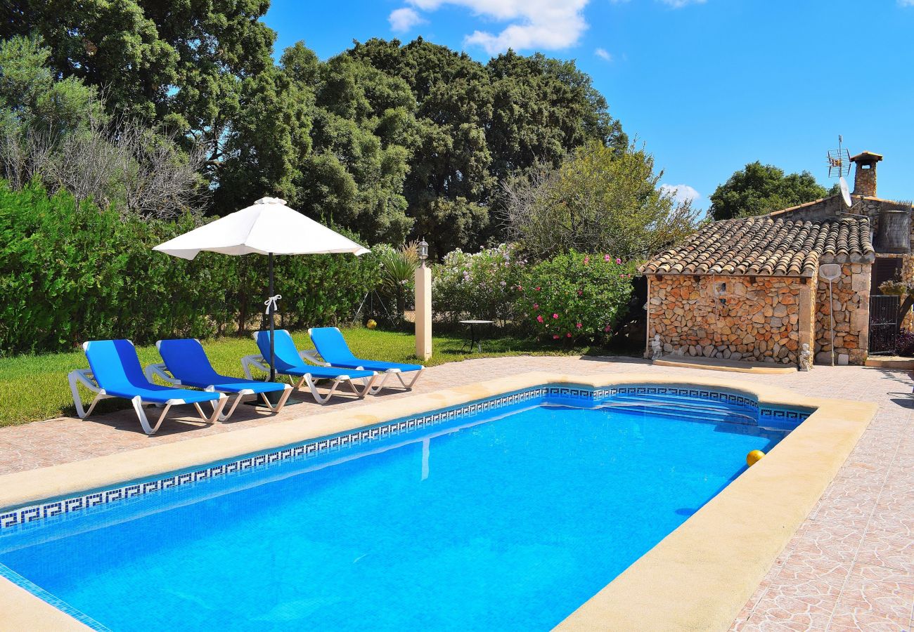 Domaine à Buger - Sa Figuera Blanca 115 finca confortable avec piscine privée, jardin, terrasse, barbecue et WiFi