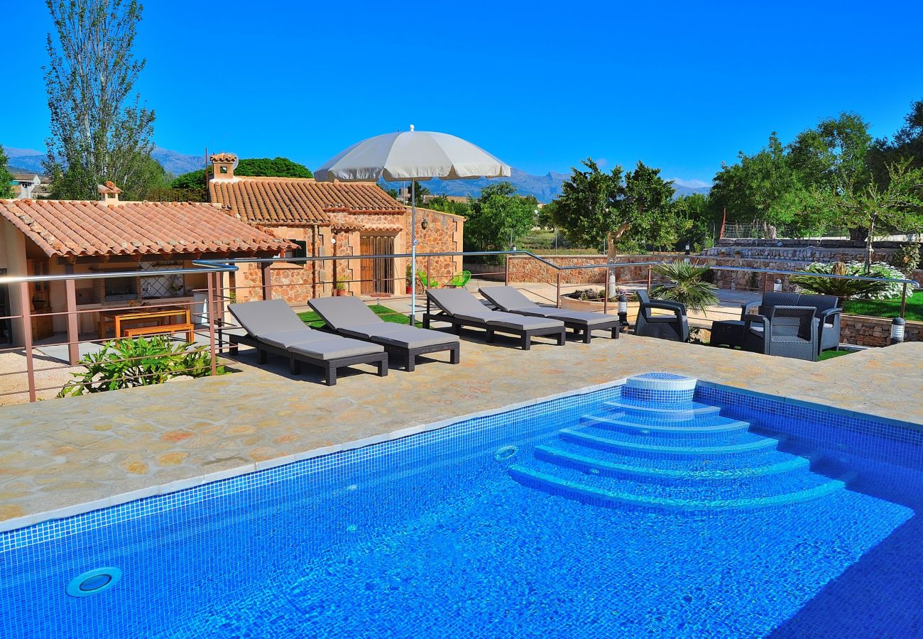 Domaine à Llubi - Sera Son Francesc Villa avec espace extérieur et piscine 123