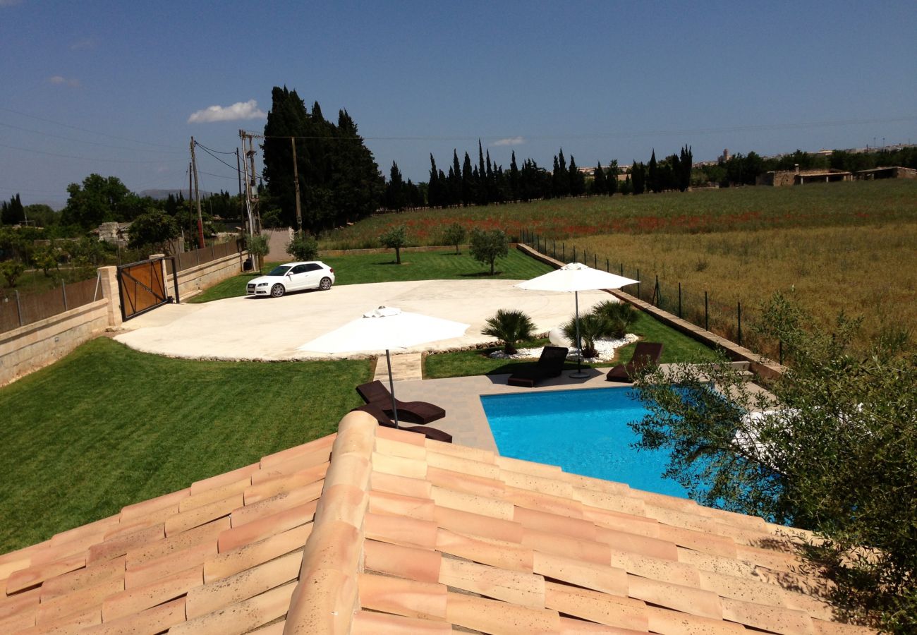 Domaine à Muro - Vinagrella 158 magnifique finca avec piscine privée, grand jardin, climatisation et barbecue