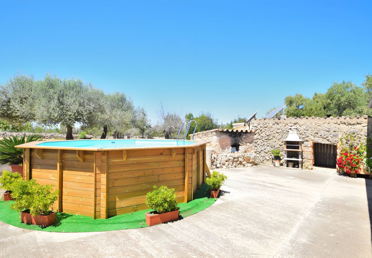 Domaine à Llubi - Son Rossignol 193 finca avec piscine privée, grande terrasse, barbecue et WiFi