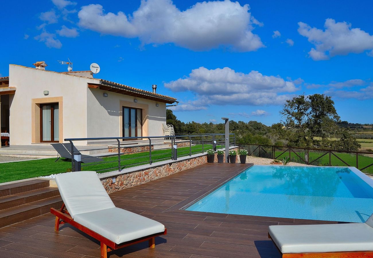Domaine à Muro - Son Butxaquí villa moderne avec piscine et vue sur la campagne 215