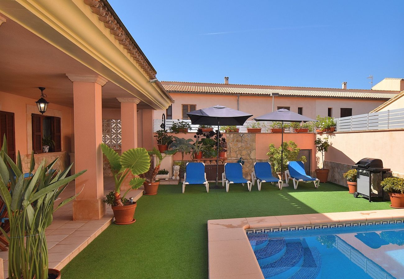 Maison à Muro - Cas Barber 226 villa fantastique avec piscine privée, terrasse, barbecue et WiFi
