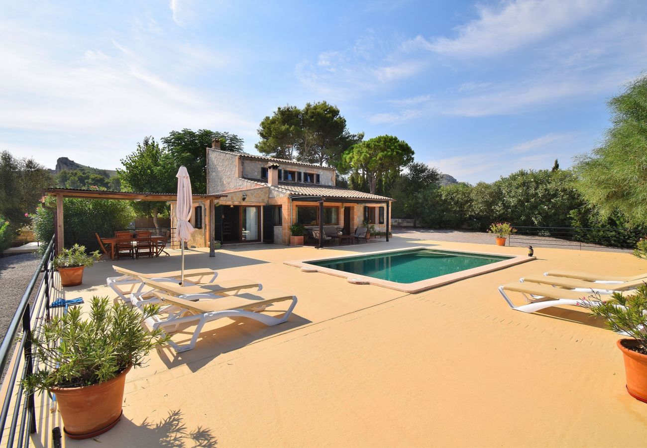Domaine à Alcudia - Villa Oscols avec piscine solarium barbecue et chill out zone 121